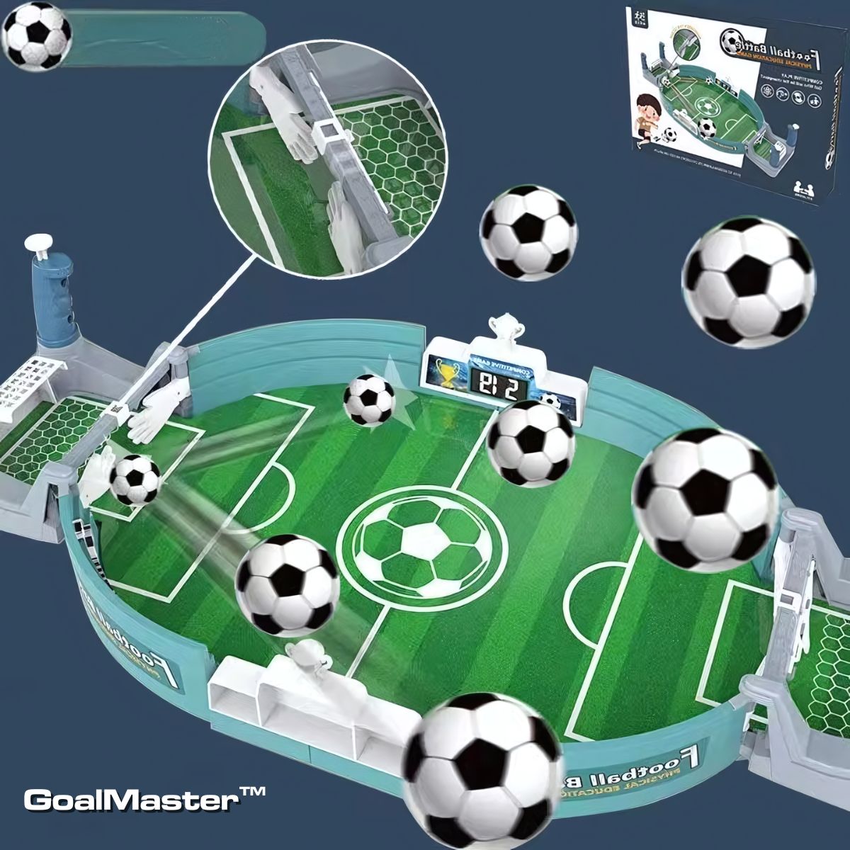 GoalMaster™ Soccer League Game