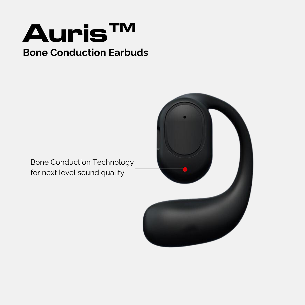 Auris™ Bone Conduction Earbuds