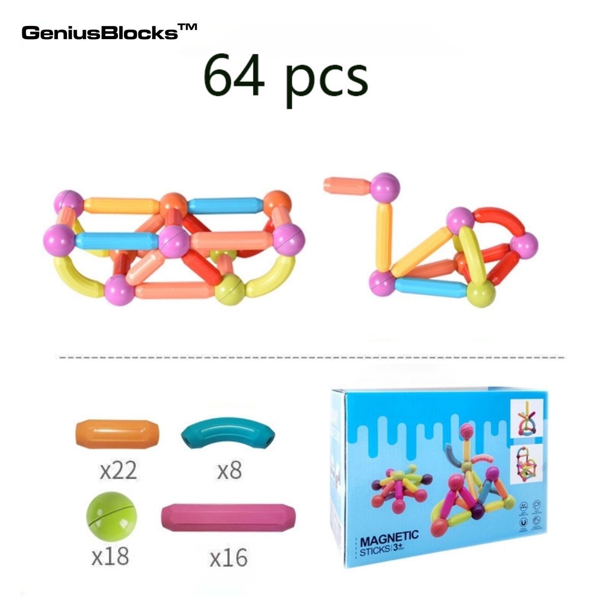 GeniusBlocks™ Builder Set