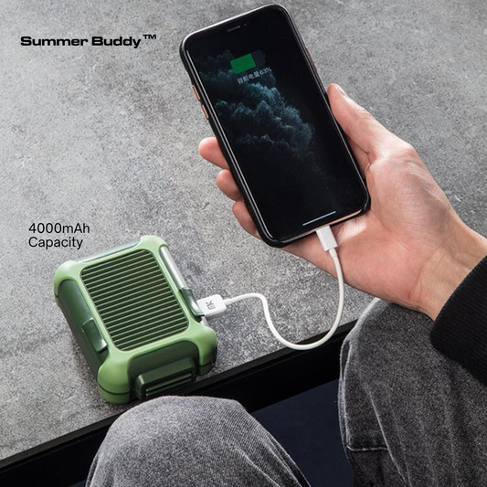 SummerBuddy™ Pocket Aircon & Powerbank