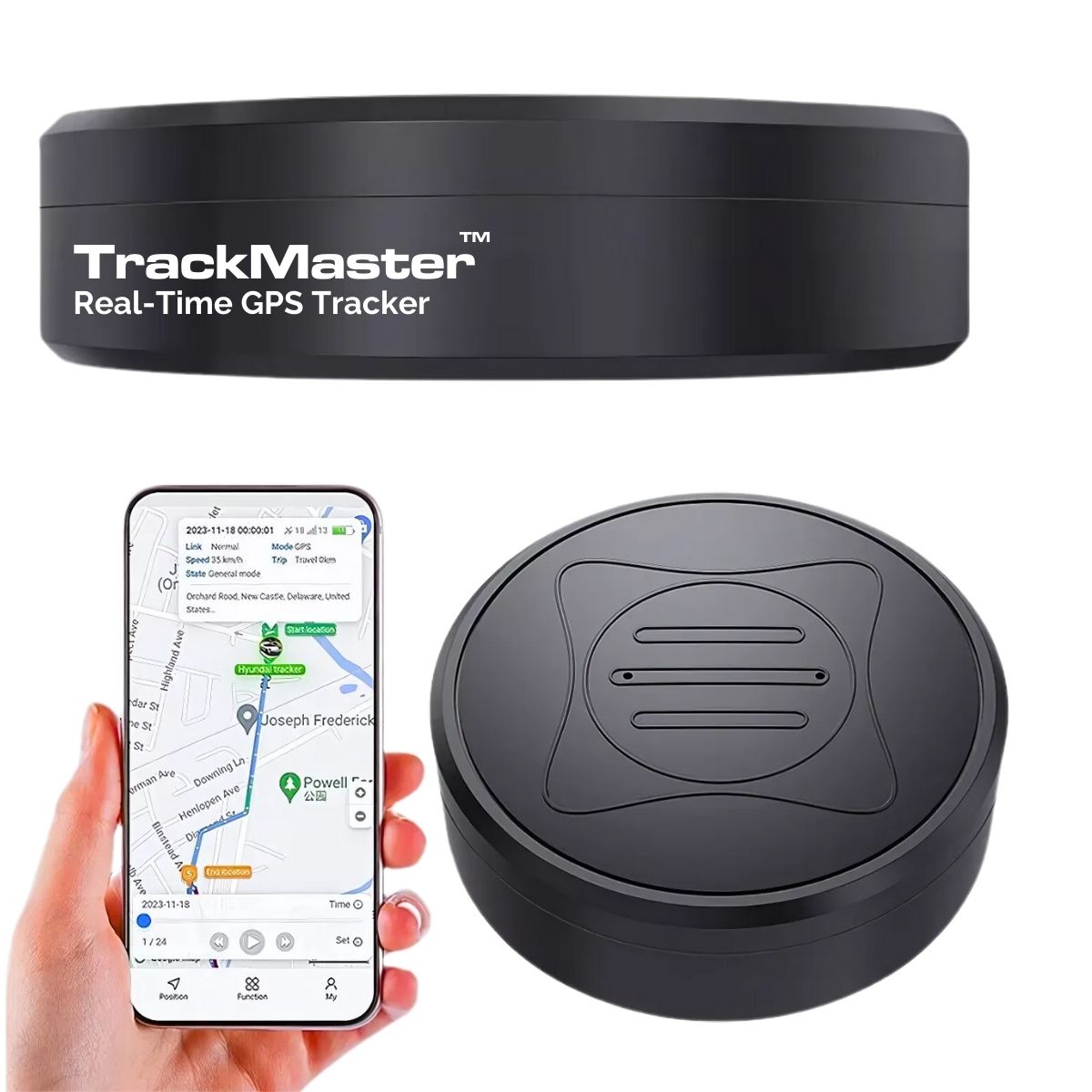 TrackMaster™ Real-Time GPS Tracker