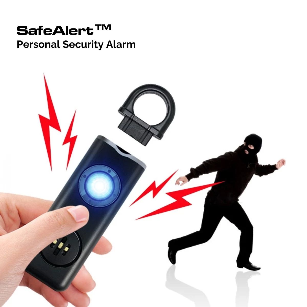 SafeAlert™ Personal Security Alarm