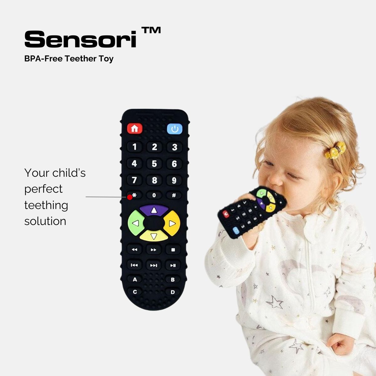 Sensori™ BPA-Free Teether Toy