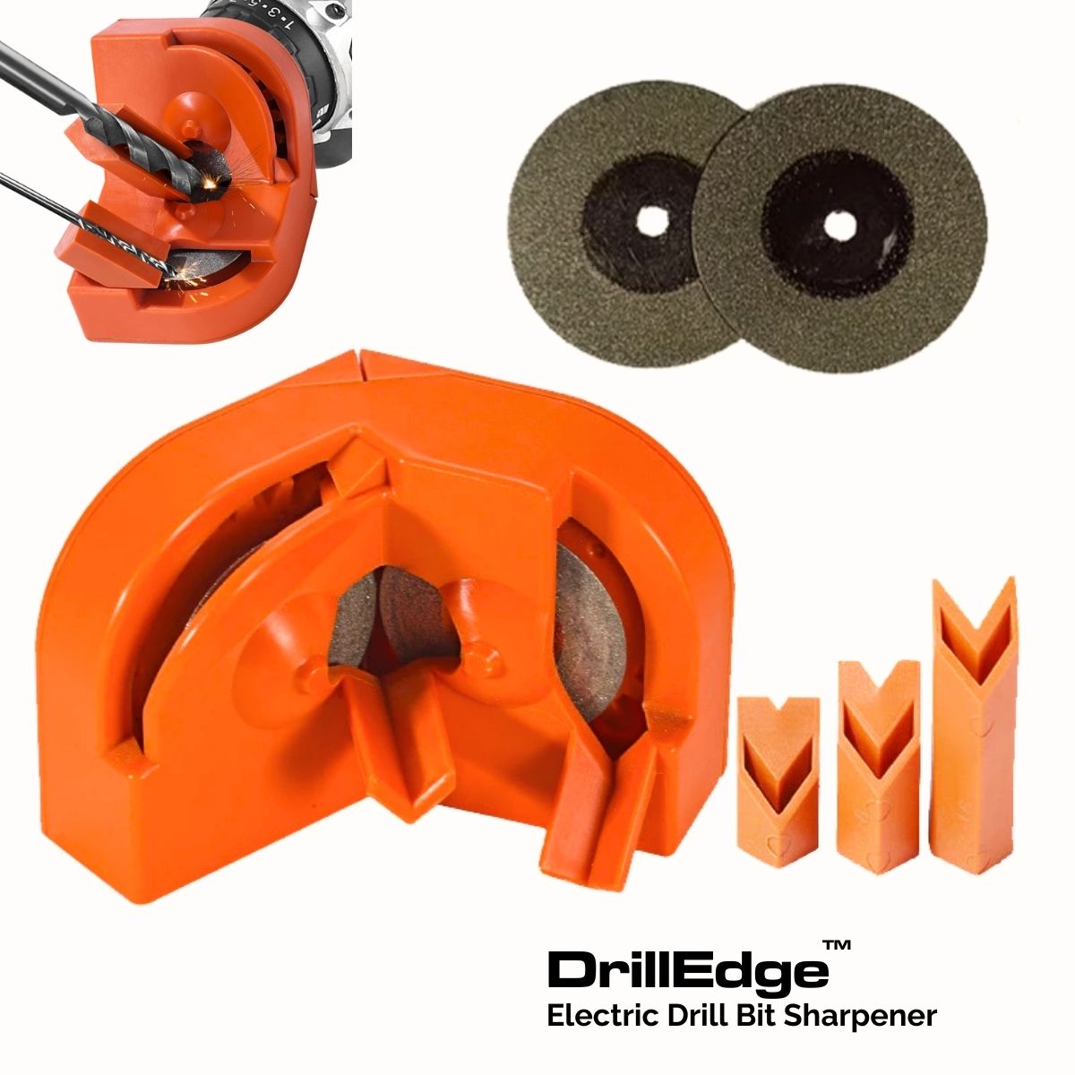 DrillEdge™ Electric Drill Bit Sharpener