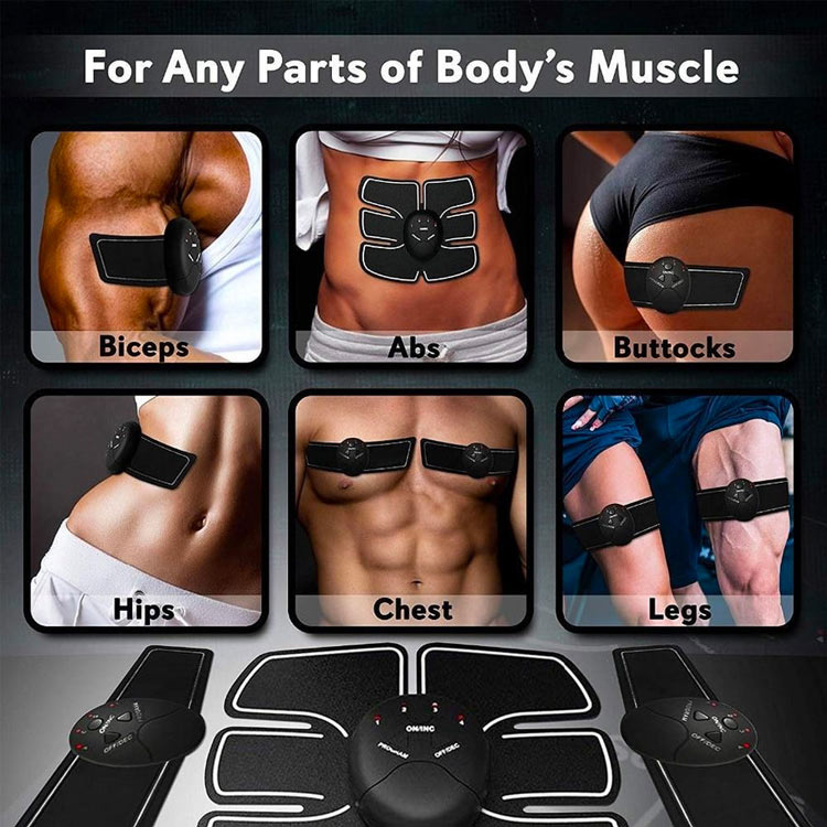 Newly upgraded EMS muscle Stimulator