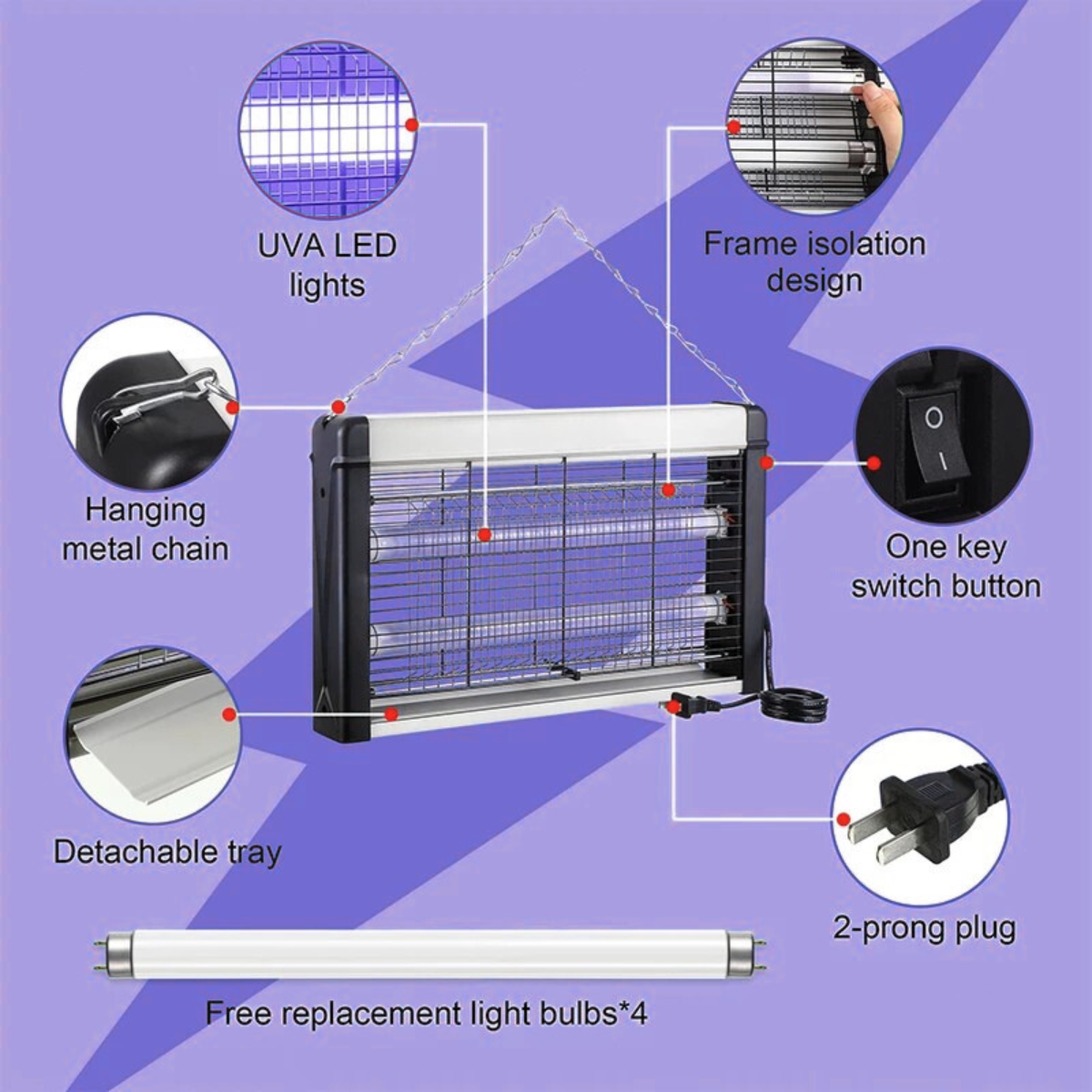 BuzzOff™ Chemical-Free Mosquito Killer