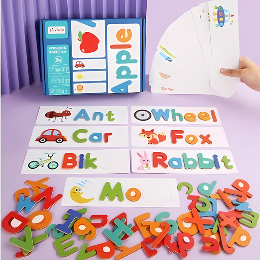 SpellSmart™ Wooden Spelling Game