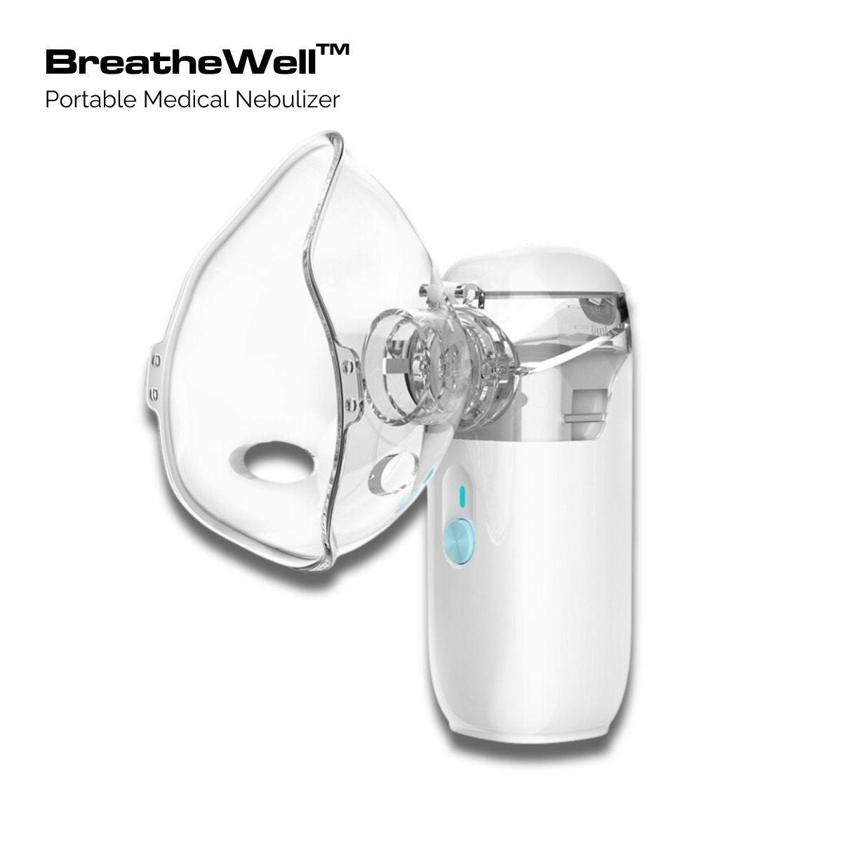BreatheWell™ Portable Medical Nebulizer