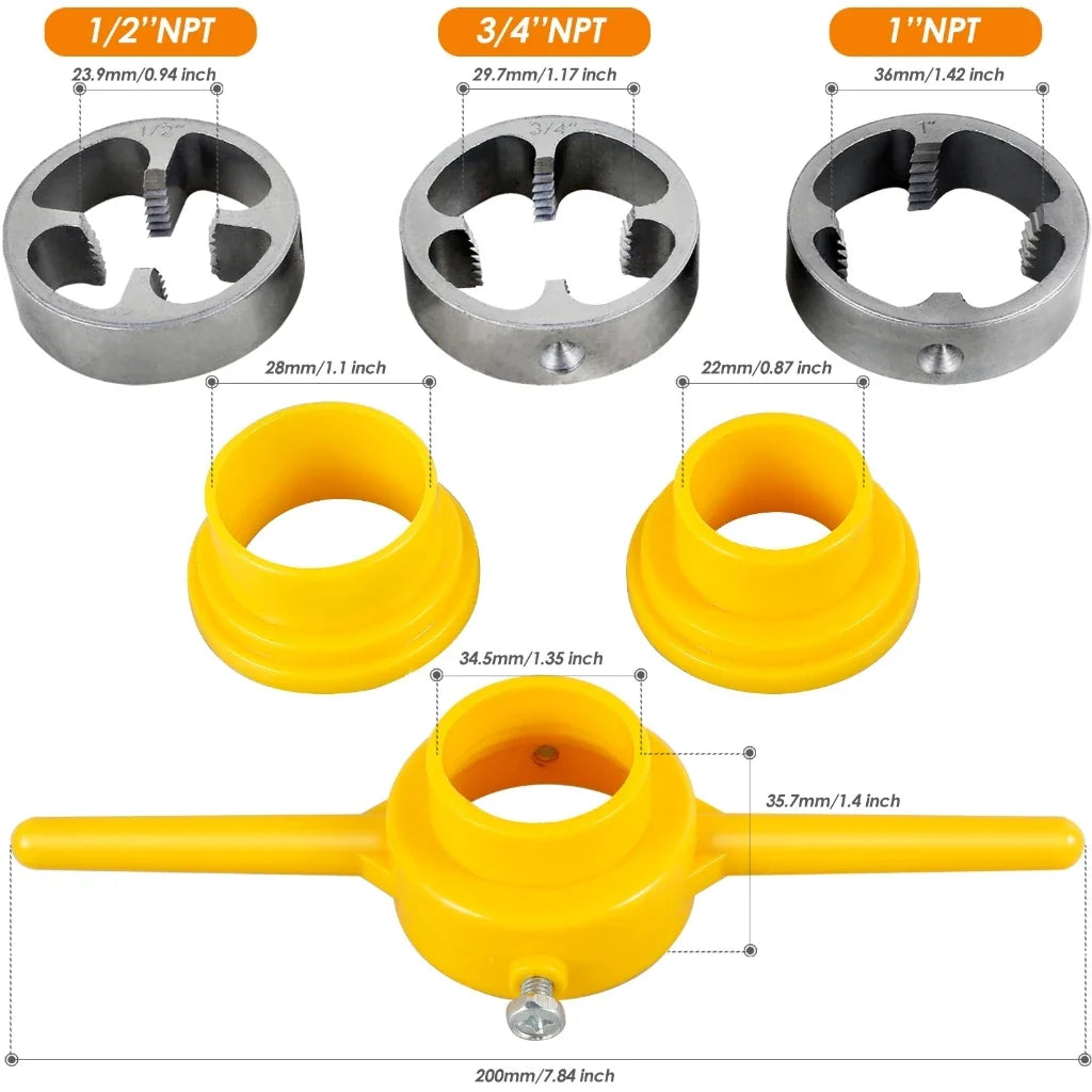 ThreadPro™ PVC Pipe Threader Kit