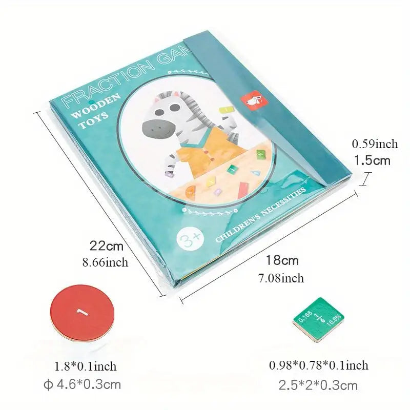 MathMinds™ Math Fraction Learning Book