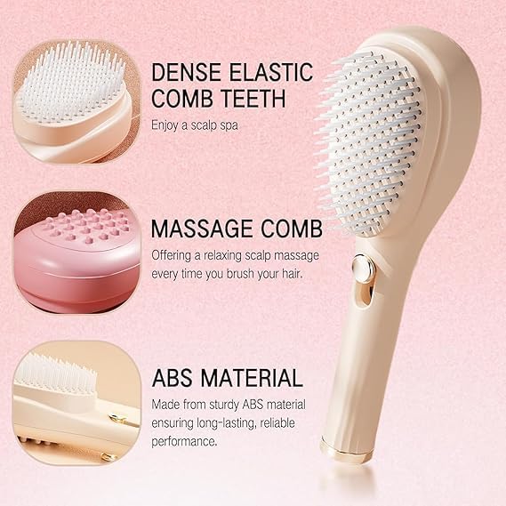 TangleFree™ Self-Cleaning Massage Comb