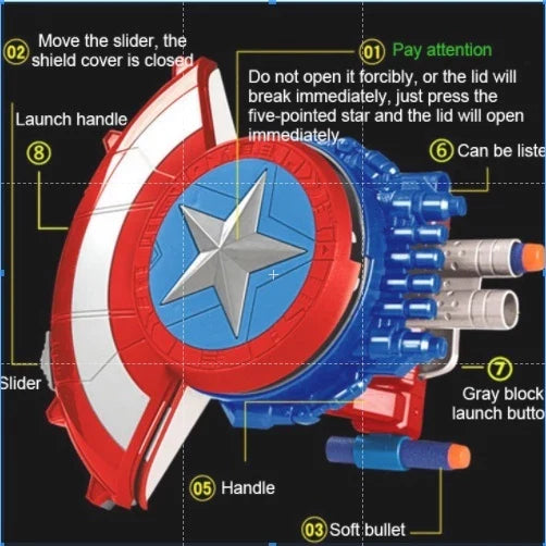 Captain Hero™ Action Toy Set
