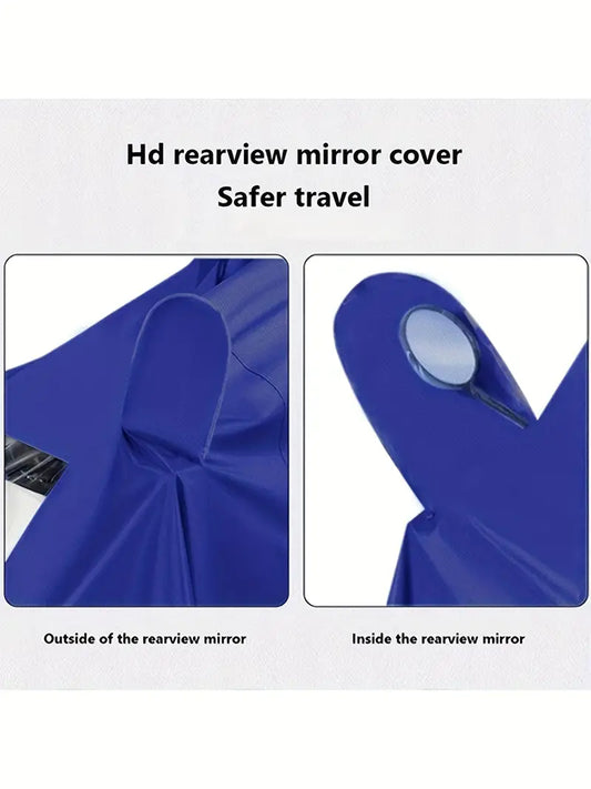 StormGuard™ Motorcycle Raincoat with Eye Cover