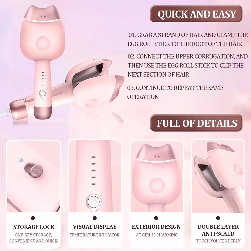SuperCurls™ Hair Curling Iron
