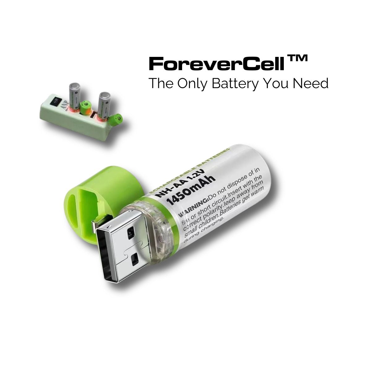 ForeverCell™ – The Only Battery You Need