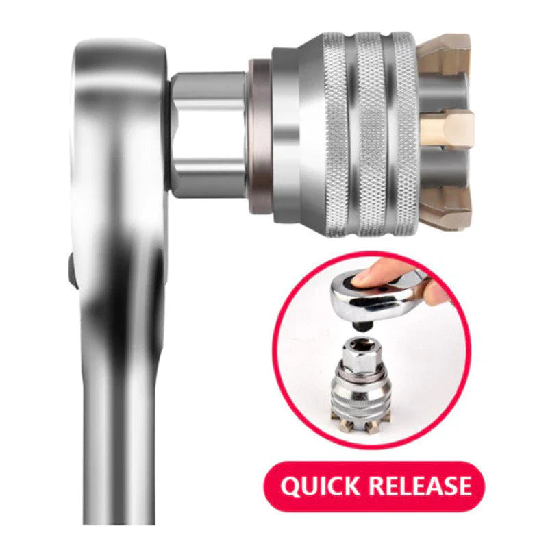 FlexGrip™ Universal Socket Wrench