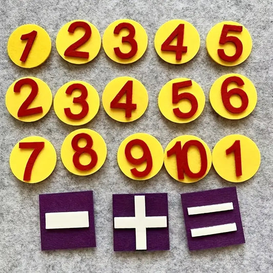 CleverCount™ Finger Counting Felt Board