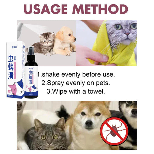 FleaFree™ Pet Spray – Gentle Protection for Happy, Healthy Pets