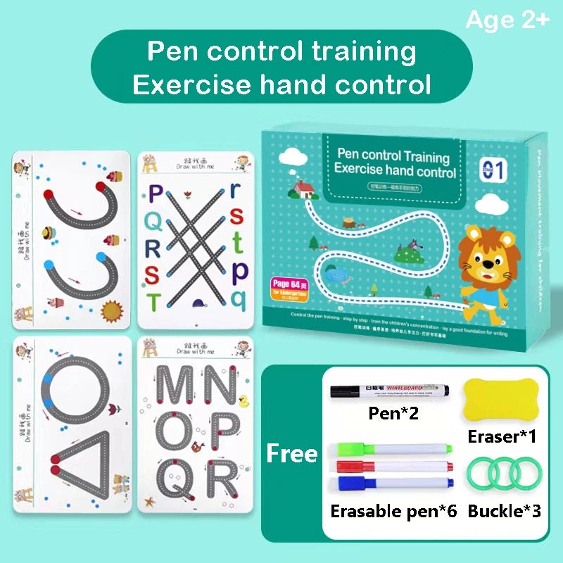 TraceMagic™ Kids Tracing Workbook