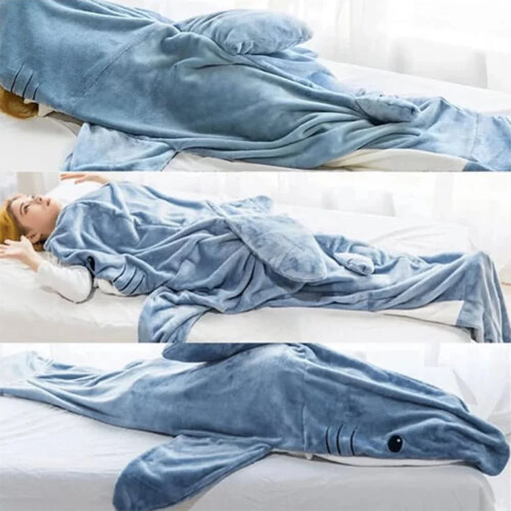 FinTastic™ Shark Blanket Hoodie