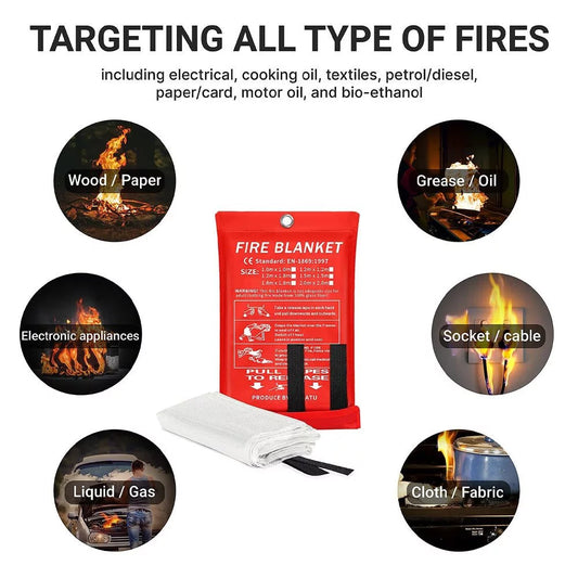 FlameGuard™ Emergency Fire Blanket