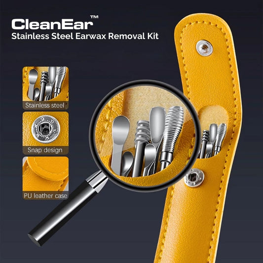 CleanEar™ Stainless Steel Earwax Removal Kit