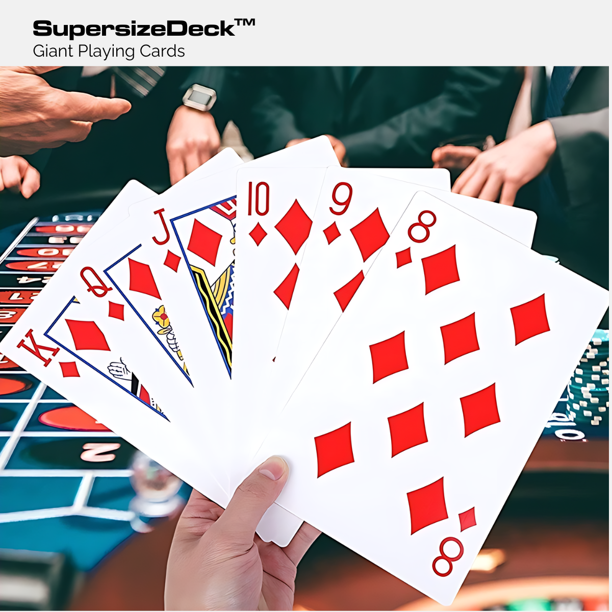 SupersizedDeck™ - Giant Playing Cards