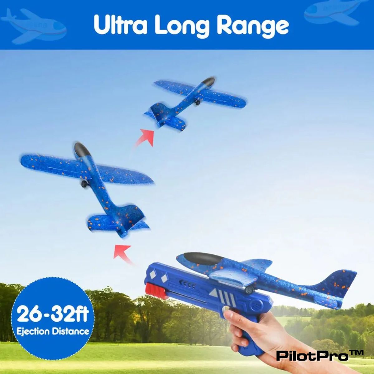 PilotPro™ SkyBlaster Airplane