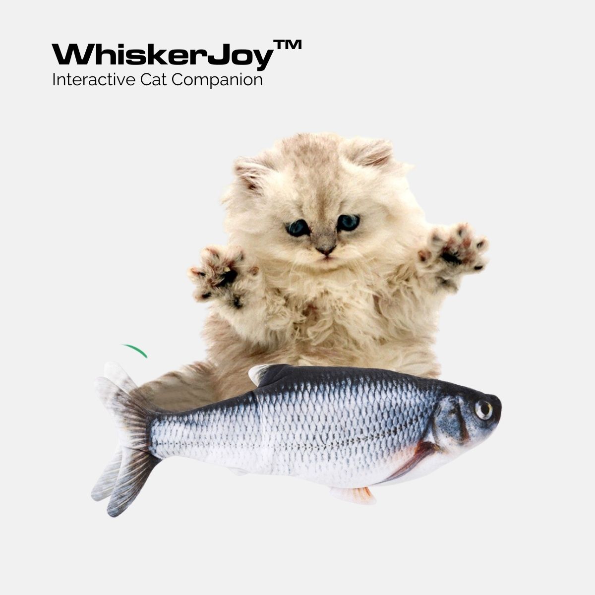 WhiskerJoy™ Interactive Cat Companion