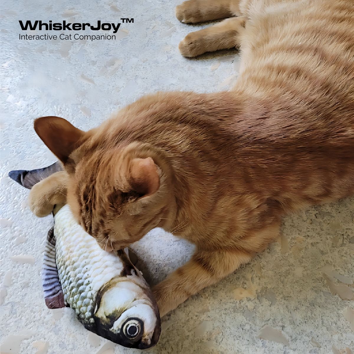 WhiskerJoy™ Interactive Cat Companion