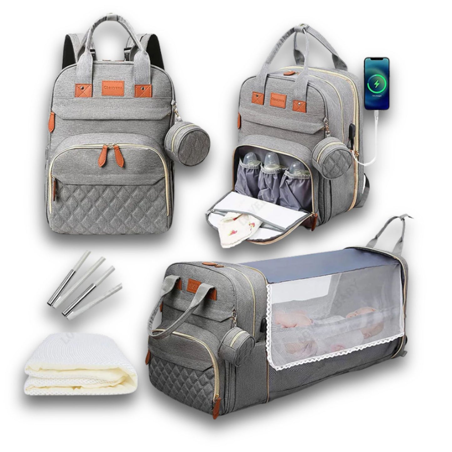 InstaCrib™ Travel Baby Bag