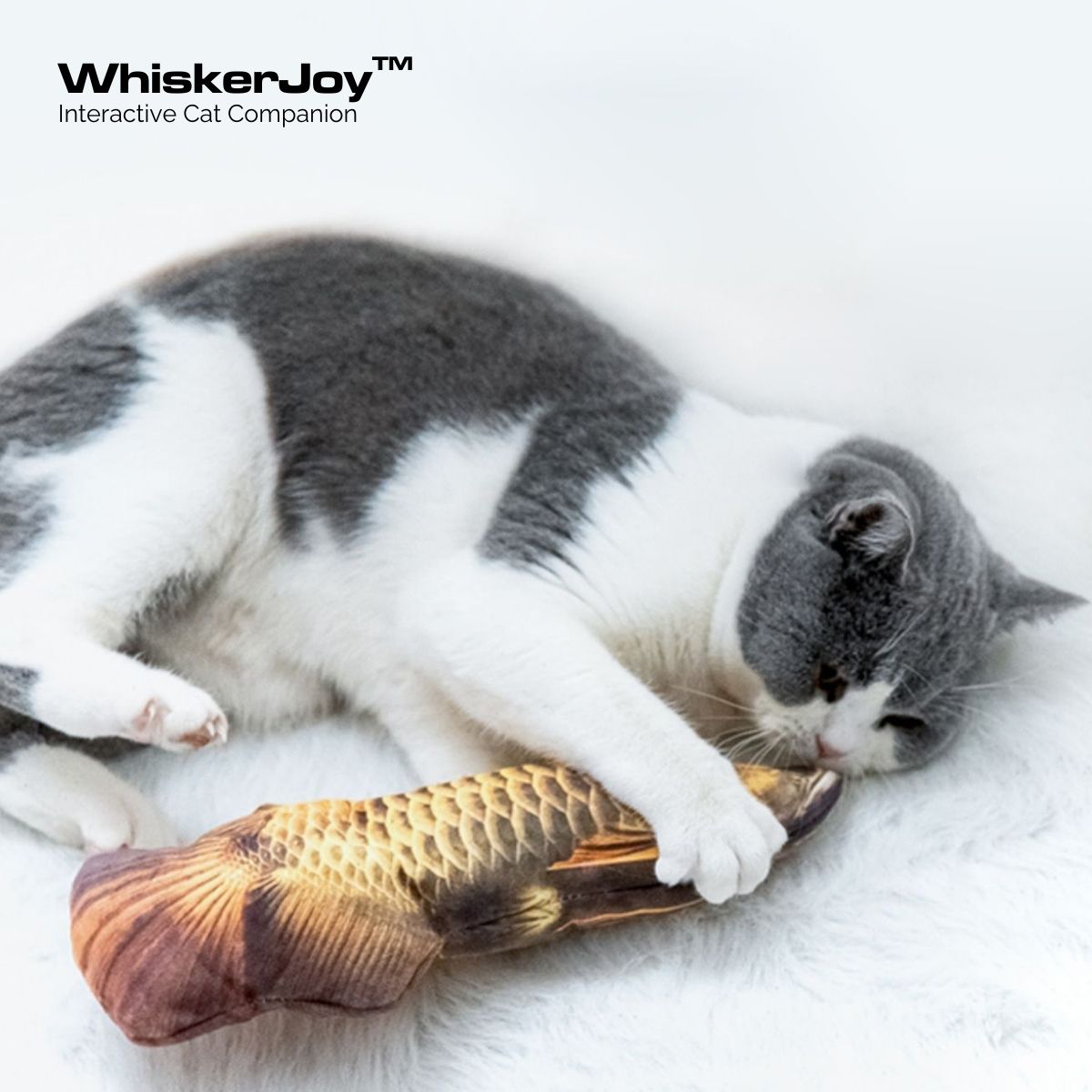 WhiskerJoy™ Interactive Cat Companion