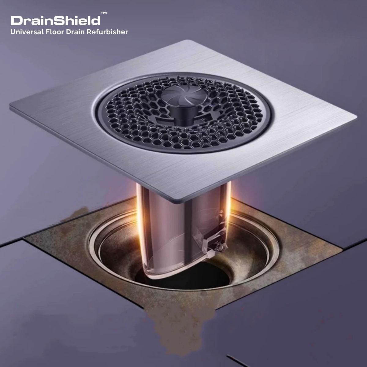 DrainShield™ Universal Floor Drain Refurbisher