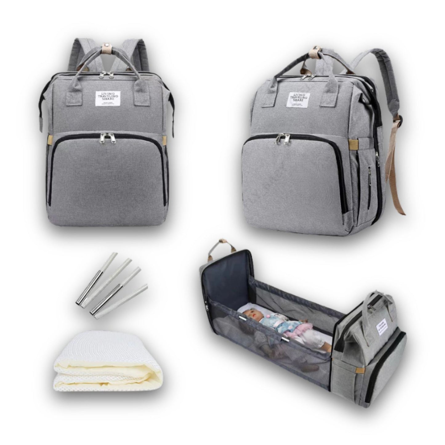 InstaCrib™ Travel Baby Bag