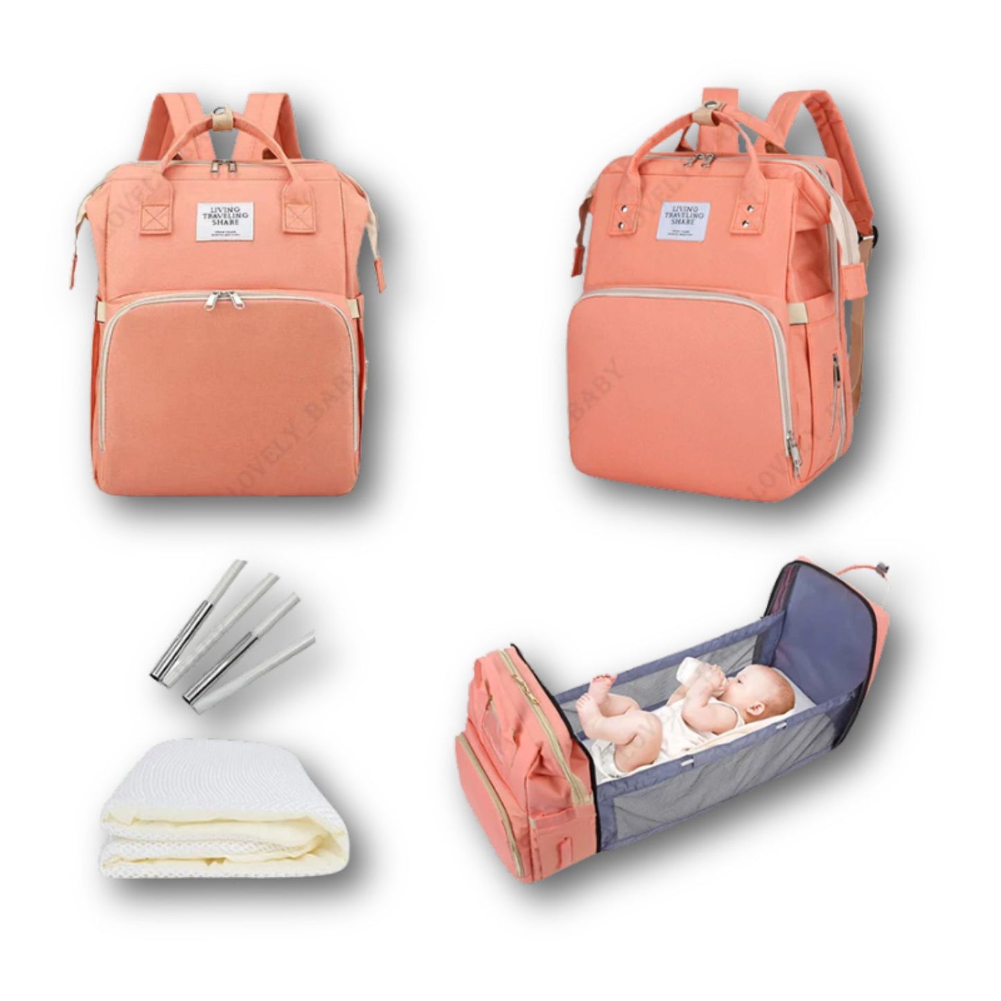 InstaCrib™ Travel Baby Bag