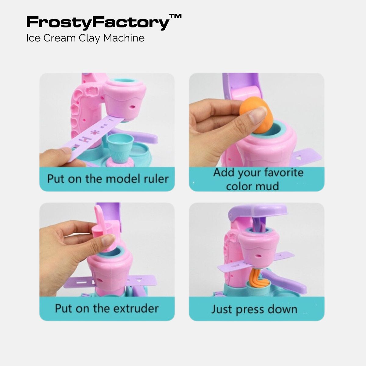 FrostyFactory™ Ice Cream Clay Machine