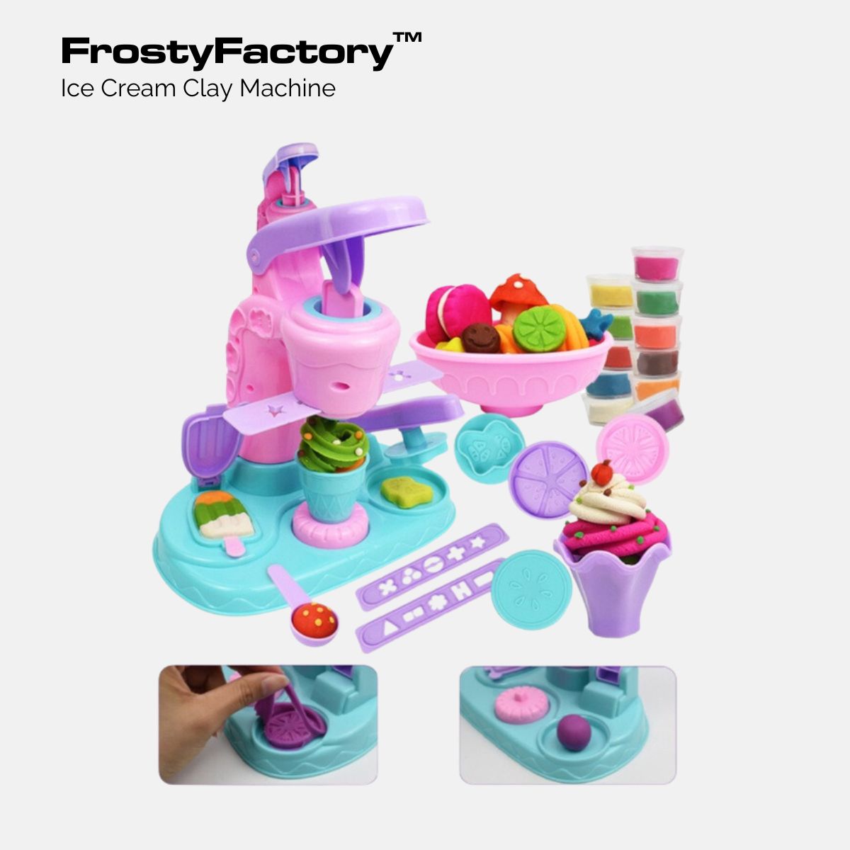 FrostyFactory™ Ice Cream Clay Machine