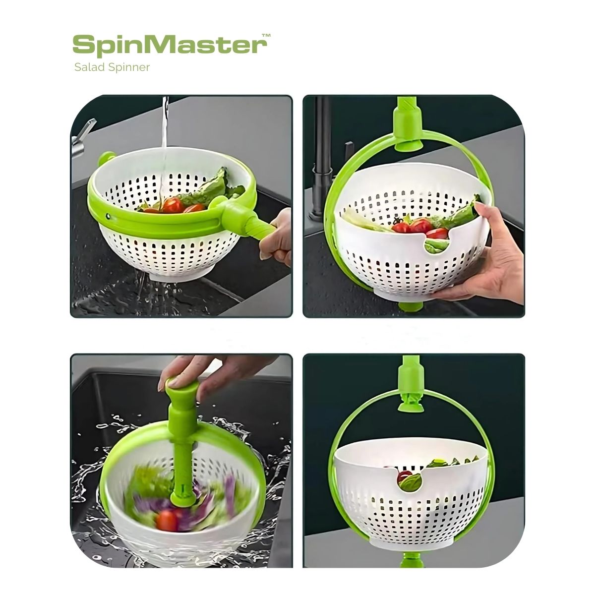 SpinMaster™ Salad Spinner