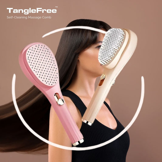 TangleFree™ Self-Cleaning Massage Comb