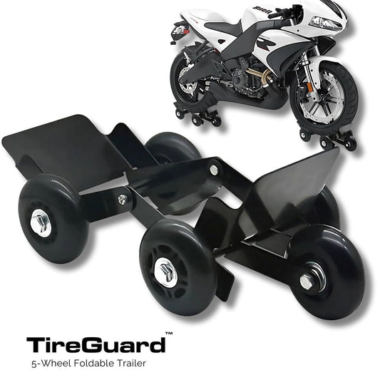 TireGuard™ 5-Wheel Foldable Trailer