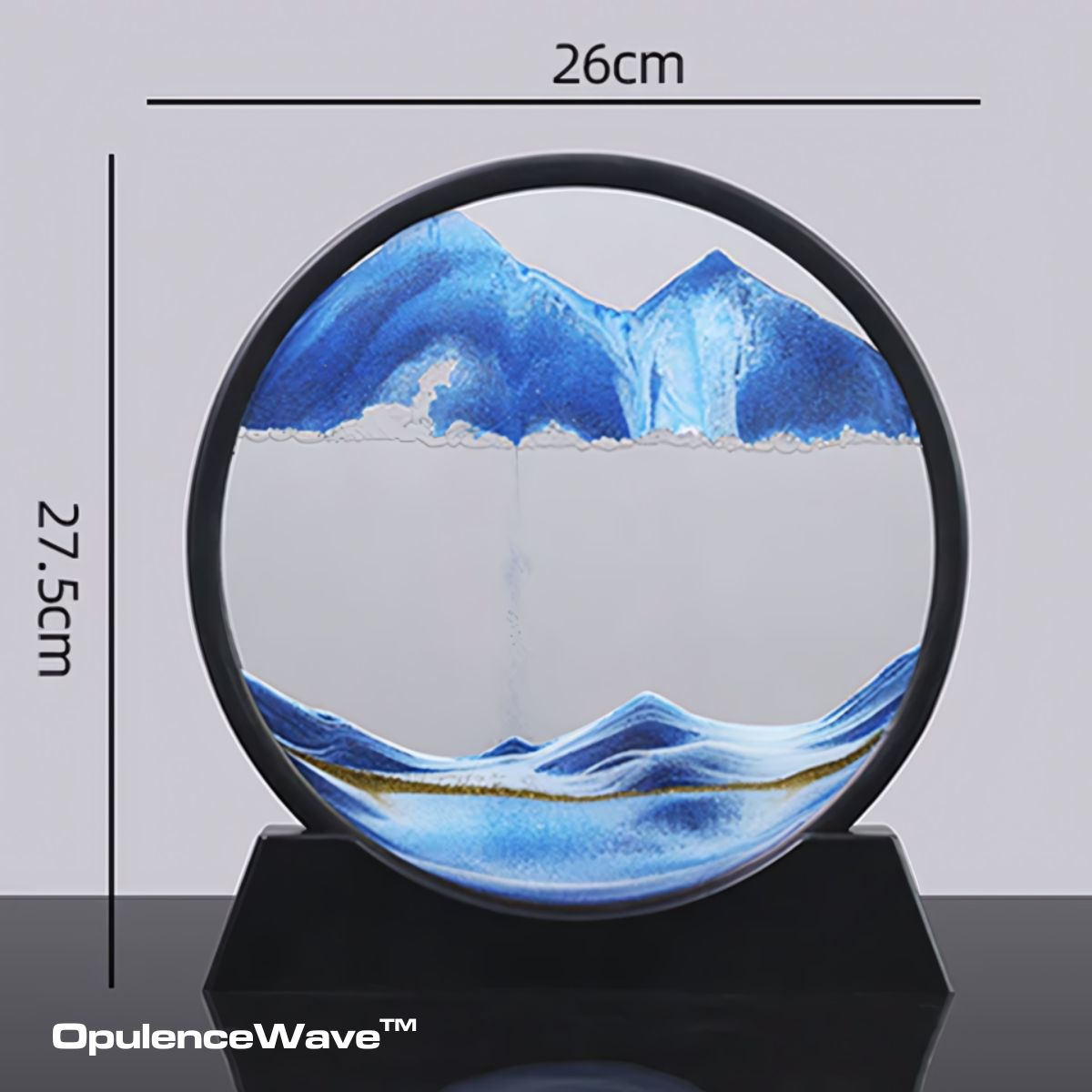 OpulenceWave™ 3D Sand Artistry