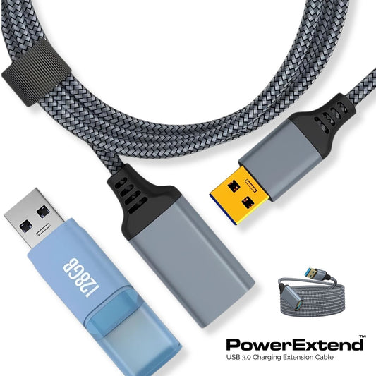 PowerExtend™ USB 3.0 Charging Extension Cable