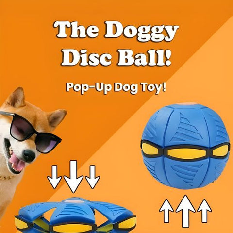 Doggy Disc Ball - Interactive Toy for Pups
