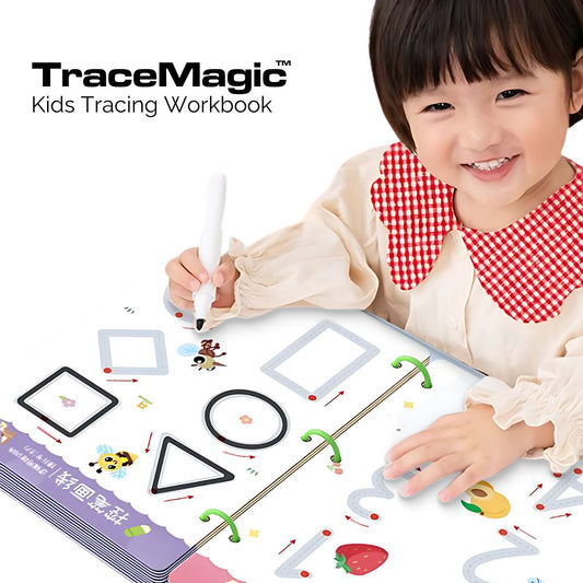 TraceMagic™ Kids Tracing Workbook
