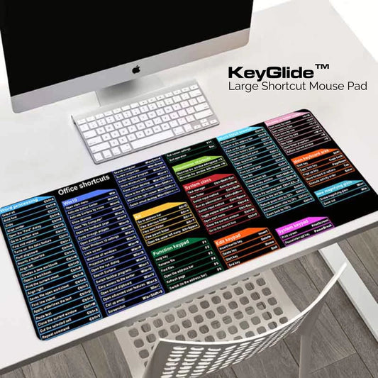KeyGlide™ Large Shortcut Mouse Pad