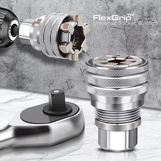 FlexGrip™ Universal Socket Wrench
