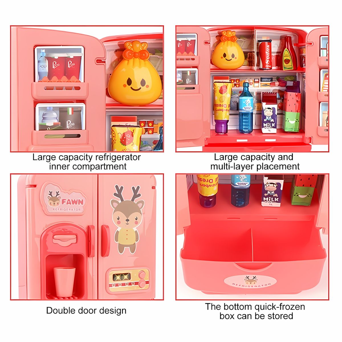 TinyHome™ Dual Door Fridge