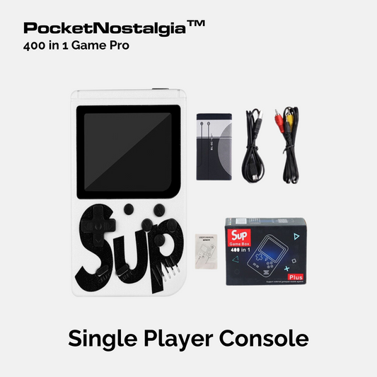 PocketNostalgia™ 400 in 1 Game Pro