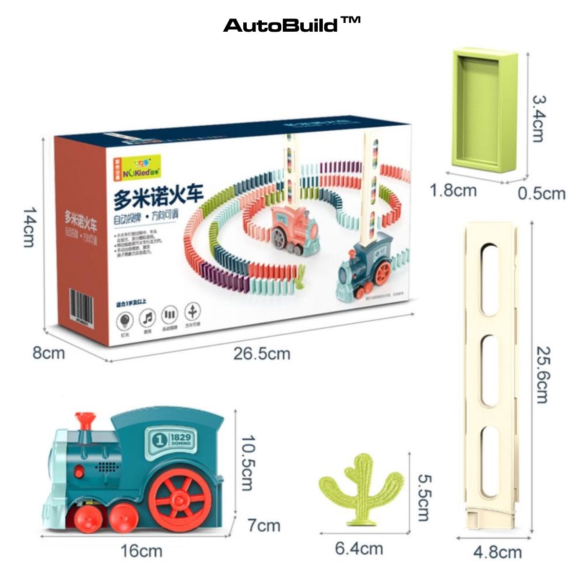 AutoBuild™ Domino Track Maker