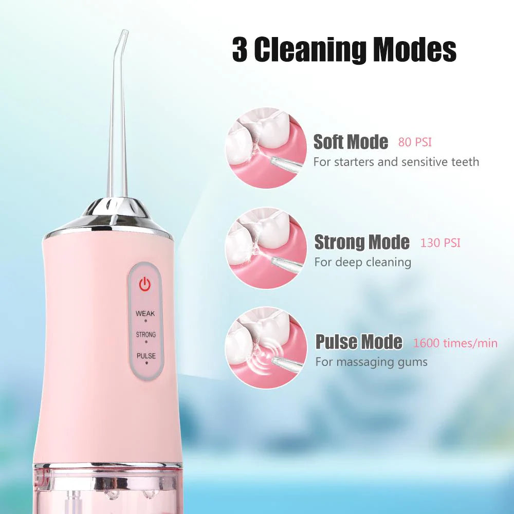 HydroFloss™ Rechargeable Water Flosser